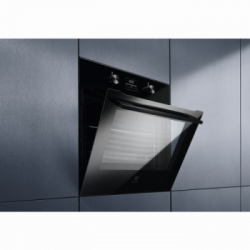 Electrolux KOIGH00K - Forno Elettrico da Incasso Serie 300, 72 Litri, Nero, 60 Cm, Aqua Cleaning, Classe A