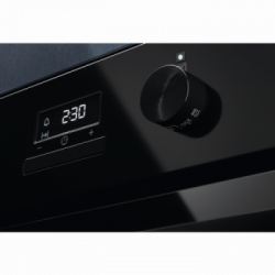 Electrolux KOIGH00K - Forno Elettrico da Incasso Serie 300, 72 Litri, Nero, 60 Cm, Aqua Cleaning, Classe A