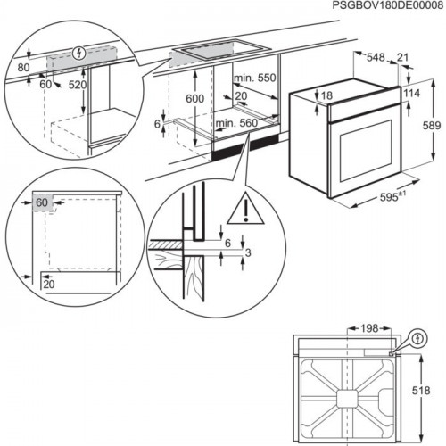Electrolux KOIGH00K - Forno Elettrico da...