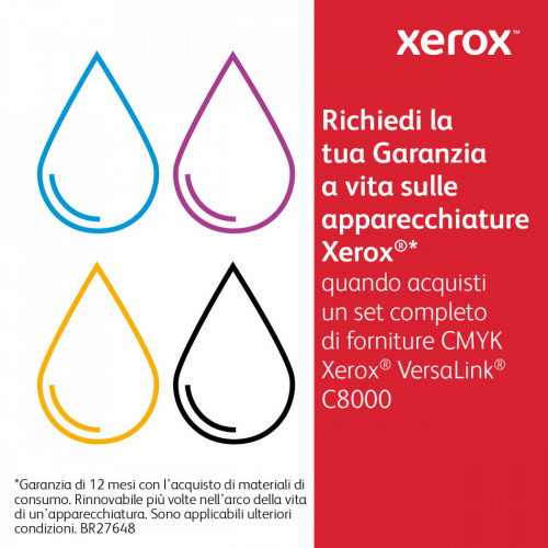 Xerox Cartuccia toner Ciano per VersaLink C8000...
