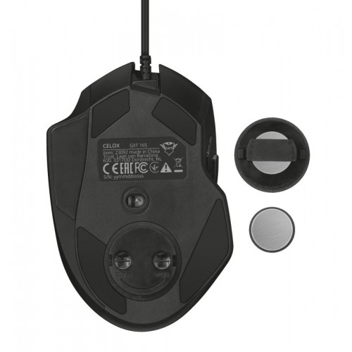 Trust GXT 165 Celox mouse USB tipo A Ottico...