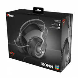 Trust GXT 430 Ironn Cuffia Padiglione auricolare Nero