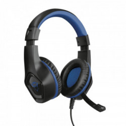 Trust GXT 404B Rana Cuffia Padiglione auricolare Nero, Blu