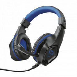 Trust GXT 404B Rana Cuffia Padiglione auricolare Nero, Blu