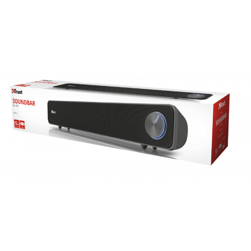 Trust Arys altoparlante soundbar 6 W Nero