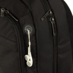 Tucano Lato borsa per notebook 43,2 cm (17") Zaino Nero