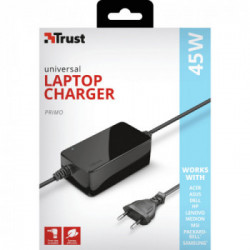 Trust Primo adattatore e invertitore Interno 45 W Nero