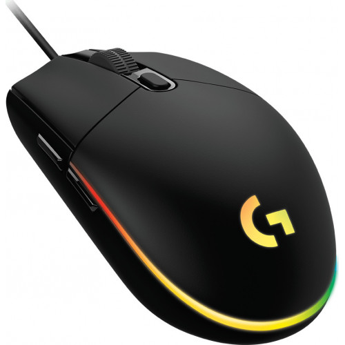 Logitech G G203 LightSync mouse USB tipo A 8000...