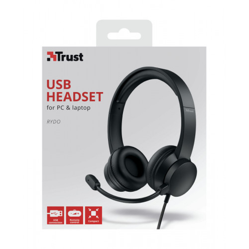 Trust Rydo Cuffia Padiglione auricolare USB...