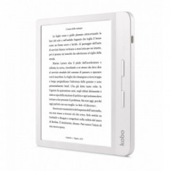 Rakuten Kobo Libra H2O lettore e-book Touch screen 8 GB Wi-Fi Bianco