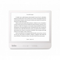 Rakuten Kobo Libra H2O lettore e-book Touch screen 8 GB Wi-Fi Bianco