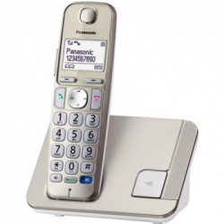 Panasonic KX-TGE210JTN telefono Telefono DECT Champagne Identificatore di chiamata