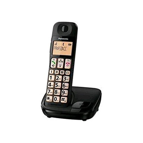 Panasonic KX-TGE110 Telefono DECT Nero...