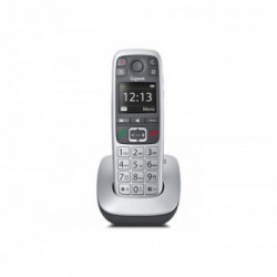 Gigaset E 560 Telefono DECT Nero, Argento Identificatore di chiamata