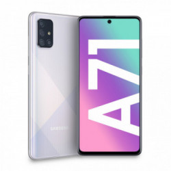 Samsung Galaxy A71 SM-A715F/DS 17 cm (6.7") 6 GB 128 GB Doppia SIM 4G USB tipo-C Argento Android 10.0 4500 mAh