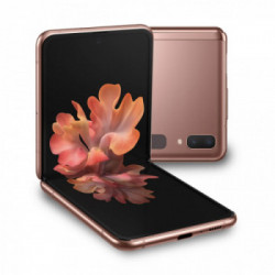 Samsung Galaxy Z Flip 5G, ext. 1.1”/int. 6.7”, 256GB, RAM 8GB, Single Sim/eSim, Android 10, Mystic Bronze