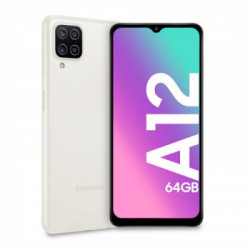 Samsung Galaxy A12 SM-A125FZWVEUE smartphone 16,5 cm (6.5") Doppia SIM 4G USB tipo-C 4 GB 64 GB 5000 mAh Bianco