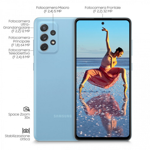 Samsung Galaxy A72 128 GB Display 6.7” FHD+...