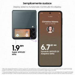 Samsung Galaxy Z Flip3 5G 256GB Green RAM 8GB Display 1,9" Super AMOLED/6,7" Dynamic AMOLED 2X