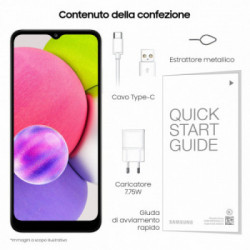 Samsung Galaxy A03s 5.000mAh Display 6.5” HD+ TFT LCD 32GB White