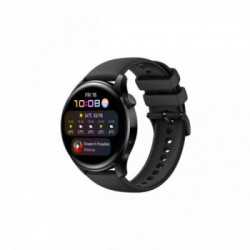 Huawei WATCH 3 L11E, Black, cinturino in fluoroelastomero nero