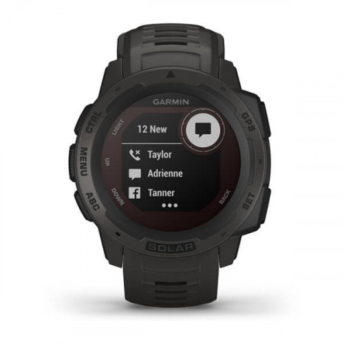Garmin Instinct Solar smartwatch MIP Grafite...