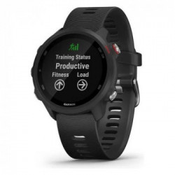 Garmin Forerunner 245 Music Black Plastic Case Black Band Strap GPS Watch - (0100212030)