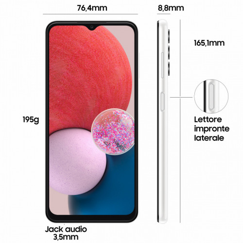 Samsung Galaxy A13 16,8 cm (6.6") Doppia SIM...