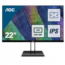 AOC Value-line 22V2Q monitor piatto per PC 54,6 cm (21.5") 1920 x 1080 Pixel Full HD LED Nero