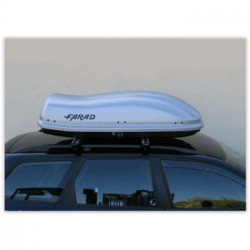 Farad Baule Marlin F3 400 litri Box Auto Grigio Satinato 80x160x40 cm 