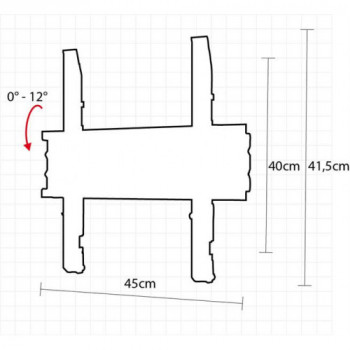 OMB Tilt 400 132,1 cm (52")... 2