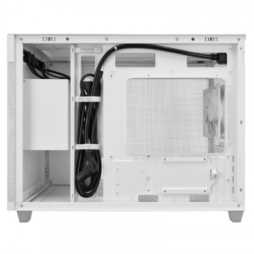 ASUS Prime AP201 MicroATX Mini Tower Bianco