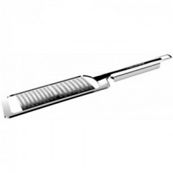 Pedrini 06GD028, Grattugia con Impugnatura in Acciaio Inox
