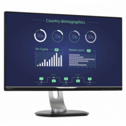 Philips B Line Monitor LCD con dock USB-C 258B6QUEB/00
