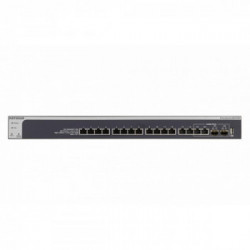 Netgear XS716T-100NES switch di rete Gestito L2+/L3 10G Ethernet (100/1000/10000) Nero