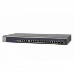 Netgear XS716T-100NES switch di rete Gestito L2+/L3 10G Ethernet (100/1000/10000) Nero