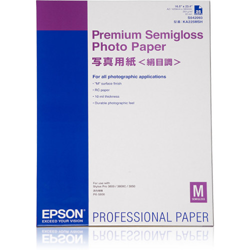 Epson Premium Semigloss Photo Paper carta...
