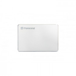 Transcend StoreJet 25C3S disco rigido esterno 2000 GB Argento