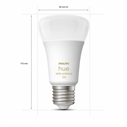 Philips Hue White ambiance 2 Lampadine Smart...