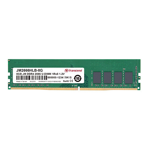 Transcend JetRam JM2666HLB-16G memoria 16 GB 2...
