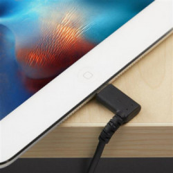 StarTech.com Cavo USB angolare a Lightning - Conforme Apple Mfi da 2m - Nero