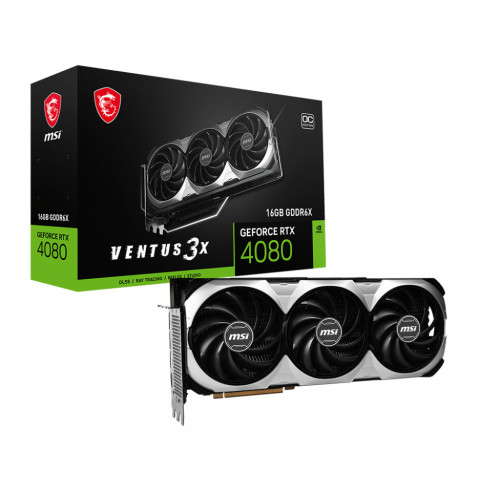 MSI RTX 4080 16GB VENTUS 3X OC scheda video...