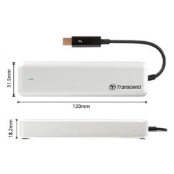 Transcend JetDrive 855 960 GB Argento