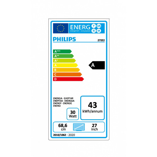 Philips 272E2FA/00 monitor piatto per PC 68,6...