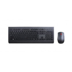 Lenovo 4X30H56809 tastiera RF Wireless QWERTZ Tedesco Nero
