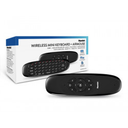 Hamlet Wireless Mini Keyboard + Air Mouse mini tastiera Qwerty, air mouse e telecomando