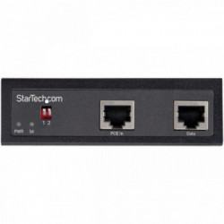 StarTech.com Splitter industriale Gigabit PoE - Splitter PoE+++ Ethernet ad alta velocità 90W - Splitter 12-48V DC Splitter