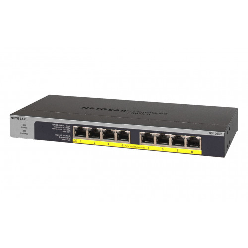 Netgear GS108LP Non gestito Gigabit Ethernet...