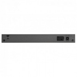 Netgear GS108LP Non gestito Gigabit Ethernet (10/100/1000) Nero, Grigio 1U Supporto Power over Ethernet (PoE)