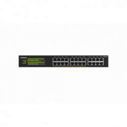 Netgear GS324P Non gestito Gigabit Ethernet (10/100/1000) Nero 1U Supporto Power over Ethernet (PoE)